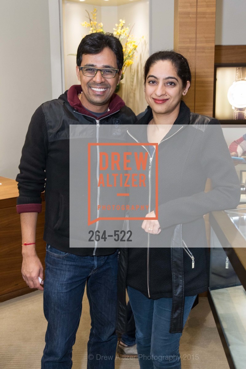 Gaurav Dhiman, Kirti Dhiman, Shreve & Co of Palo Alto Presents The Panerai Collections, Shreve. Shreve , . 329 Stanford Shopping Center, November 11th, 2015, Photo #264-522 Gaurav Dhiman, Kirti Dhiman, Photo #264-522