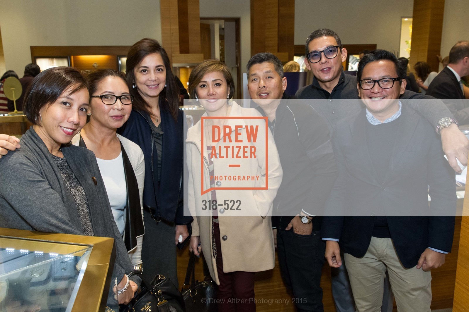 Joyce Bringas, Marie Ty, Maureen Bringas, Jay Bringas, Kenneth Bringas, Shreve & Co of Palo Alto Presents The Panerai Collections, Shreve. 329 Stanford Shopping Center, November 11th, 2015,Drew Altizer, Drew Altizer Photography, full-service event agency, private events, San Francisco photographer, photographer California