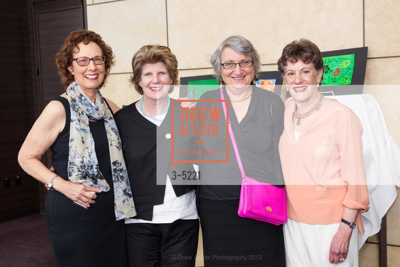 Susan Gefter, Kathleen Andreson, Ann Kirk, Gail Nebenzahl, Fostering Change 2013, Hearts and Hopes, SFCASA ANNUAL LUNCHEON, US, May 2nd, 2013, Photo #3-5221 Susan Gefter, Kathleen Andreson, Ann Kirk, Gail Nebenzahl, Photo #3-5221