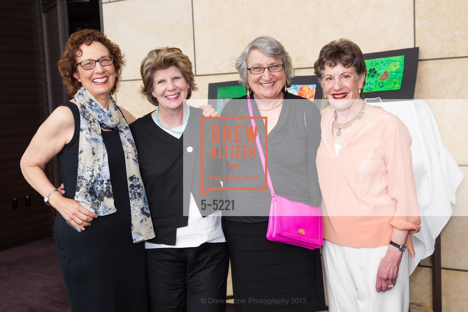 Susan Gefter, Kathleen Andreson, Ann Kirk, Gail Nebenzahl, Fostering Change 2013, Hearts and Hopes, SFCASA ANNUAL LUNCHEON, US, May 2nd, 2013, Photo #5-5221 Susan Gefter, Kathleen Andreson, Ann Kirk, Gail Nebenzahl, Photo #5-5221