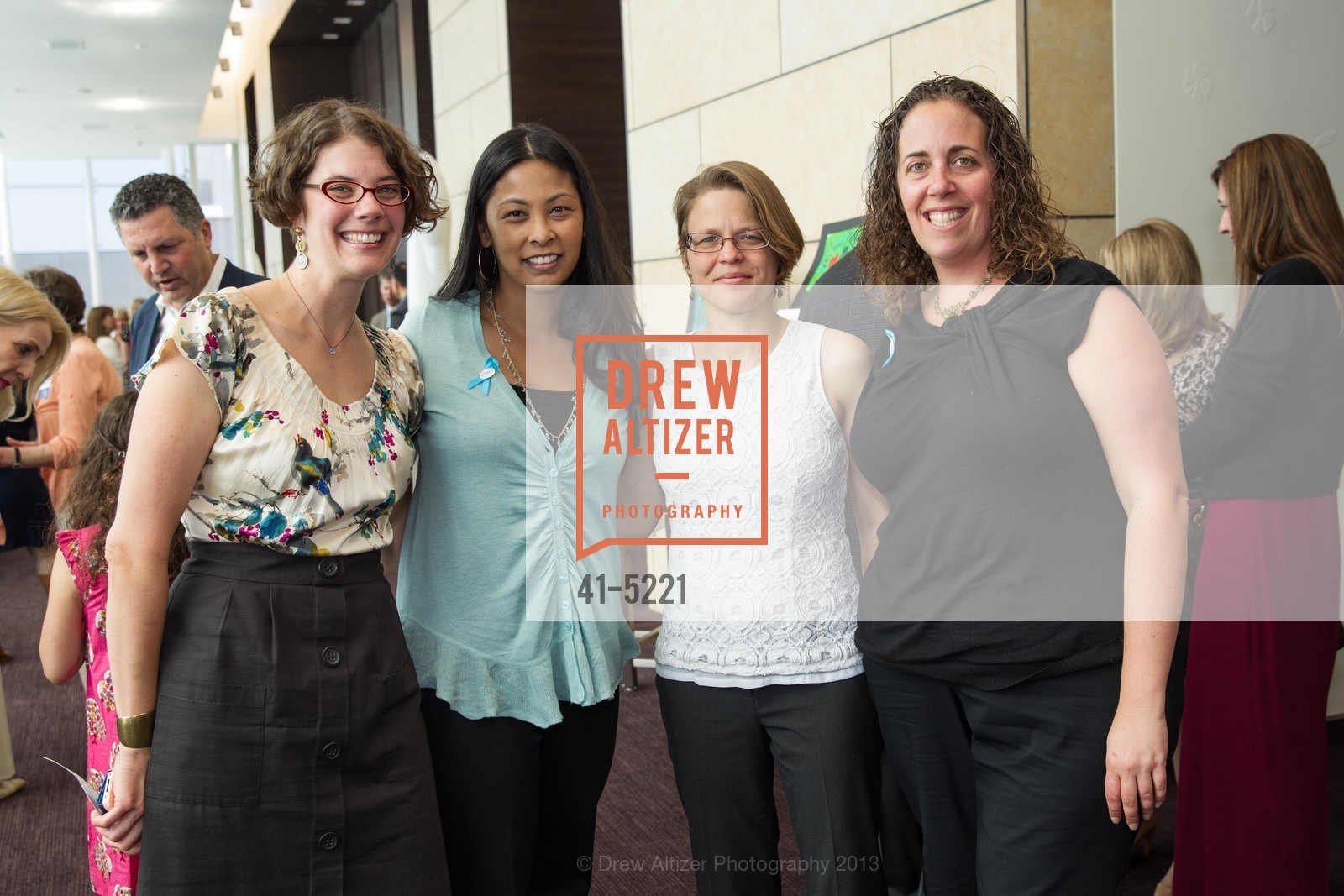 Erika Dirksey, Maya Webb, Liz Harris, Shira Andron, Fostering Change 2013, Hearts and Hopes, SFCASA ANNUAL LUNCHEON, US, May 2nd, 2013, Photo #41-5221 Erika Dirksey, Maya Webb, Liz Harris, Shira Andron, Photo #41-5221