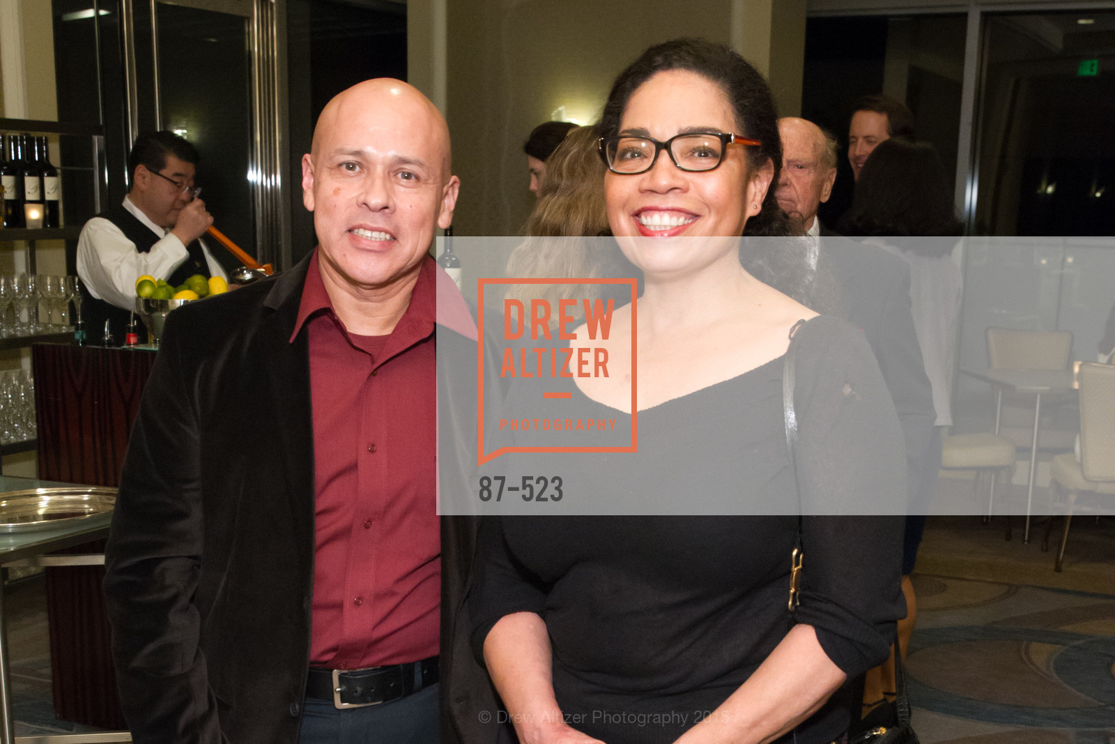 Julio Gomez, Alita Childs, San Francisco Education Fund's 33rd Annual Back to School Gala, Four Seasons Hotel. 757 Market Street, November 12th, 2015,Drew Altizer, Drew Altizer Photography, full-service agency, private events, San Francisco photographer, photographer california