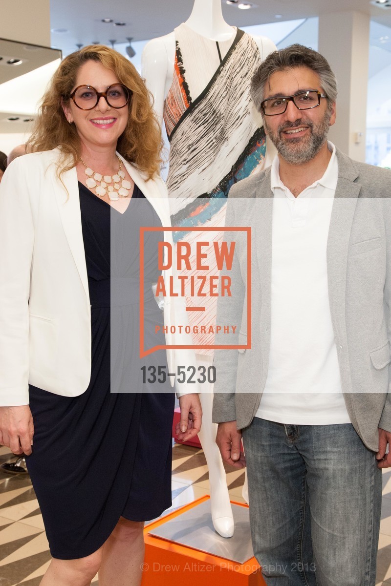 Karena Akhavein, Jalal Akhavein, Barneys New York, Sabrina Buell, Cameron Phleger, and Alka Agrawal Celebrate Cedric Charlier with a Cocktail Party, US, April 10th, 2013, Photo #135-5230 Karena Akhavein, Jalal Akhavein, Photo #135-5230