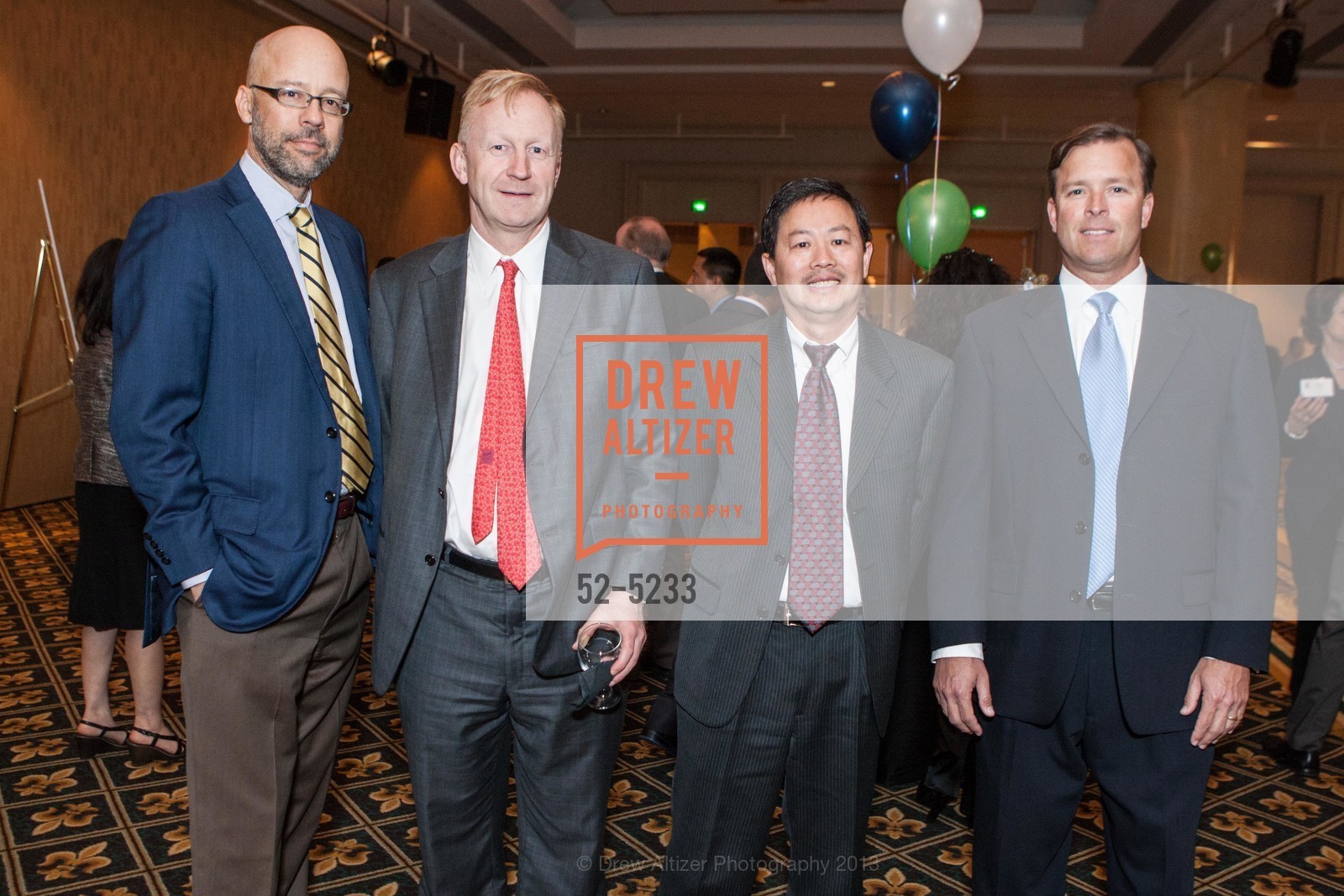 Andrew Junius, Carl Shannon, Harold Kan, Jay Drake, TNDC 32nd Annual Birthday Dinner, US, May 17th, 2013, Photo #52-5233 Andrew Junius, Carl Shannon, Harold Kan, Jay Drake, Photo #52-5233