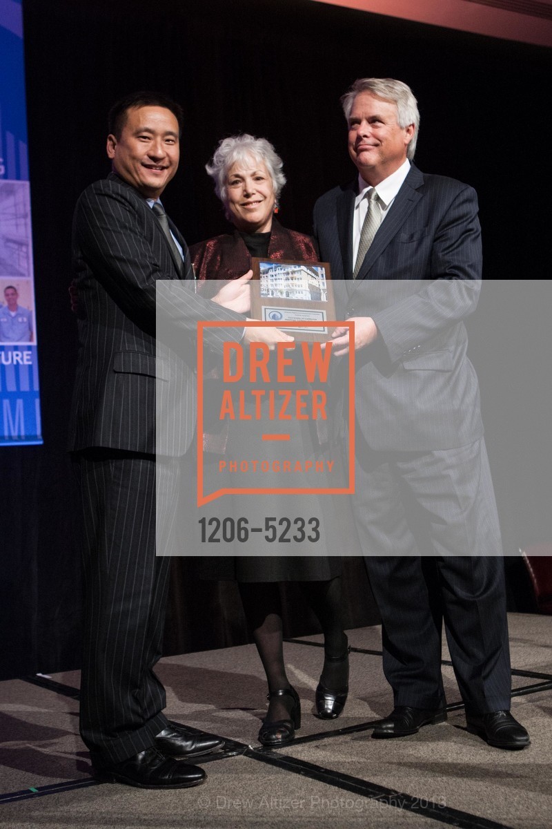 Frank Wu, Marcia Rosen, David Seward, TNDC 32nd Annual Birthday Dinner, US, May 17th, 2013, Photo #1206-5233 Frank Wu, Marcia Rosen, David Seward, Photo #1206-5233