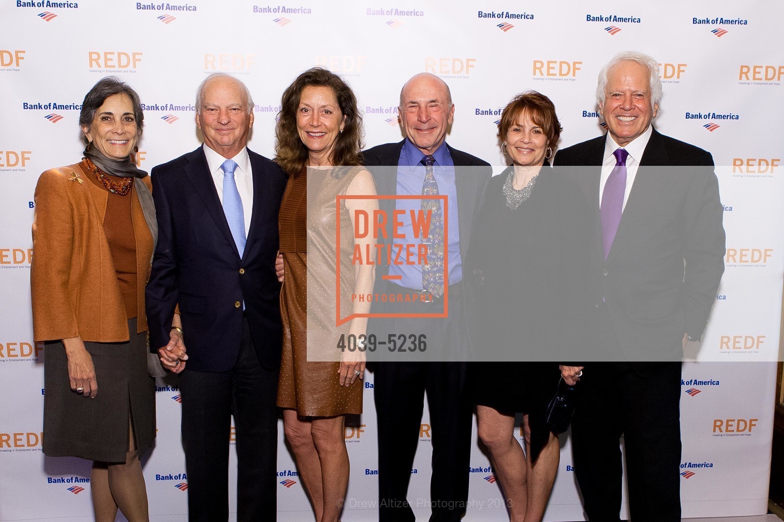 Bobbie Wilsey, George Roberts, Cassandra Hazen, Paul Hazen, Susan Westheimer, Fred Westheimer, 2013 REDF Benefit, US, September 18th, 2013, Photo #4039-5236 Bobbie Wilsey, George Roberts, Cassandra Hazen, Paul Hazen, Susan Westheimer, Fred Westheimer, Photo #4039-5236