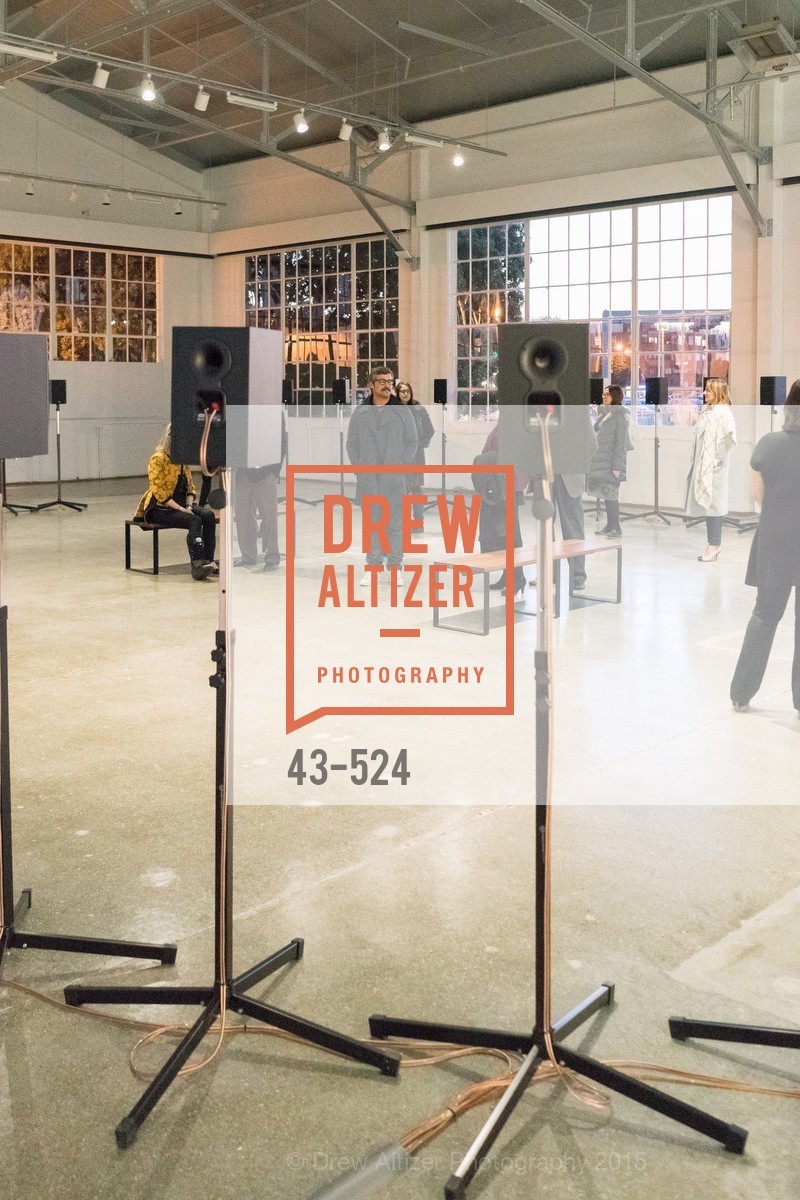 Atmosphere, The Forty Part Motet Evening Preview Celebration, Fort Mason Center, Building A. 2 Marina Blvd, November 12th, 2015,Drew Altizer, Drew Altizer Photography, full-service agency, private events, San Francisco photographer, photographer california