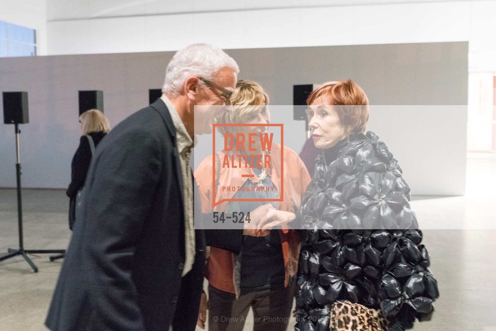 Andrew Pilara, Mary Pilara, Norah Stone, The Forty Part Motet Evening Preview Celebration, Fort Mason Center, Building A. 2 Marina Blvd, November 12th, 2015,Drew Altizer, Drew Altizer Photography, full-service agency, private events, San Francisco photographer, photographer california