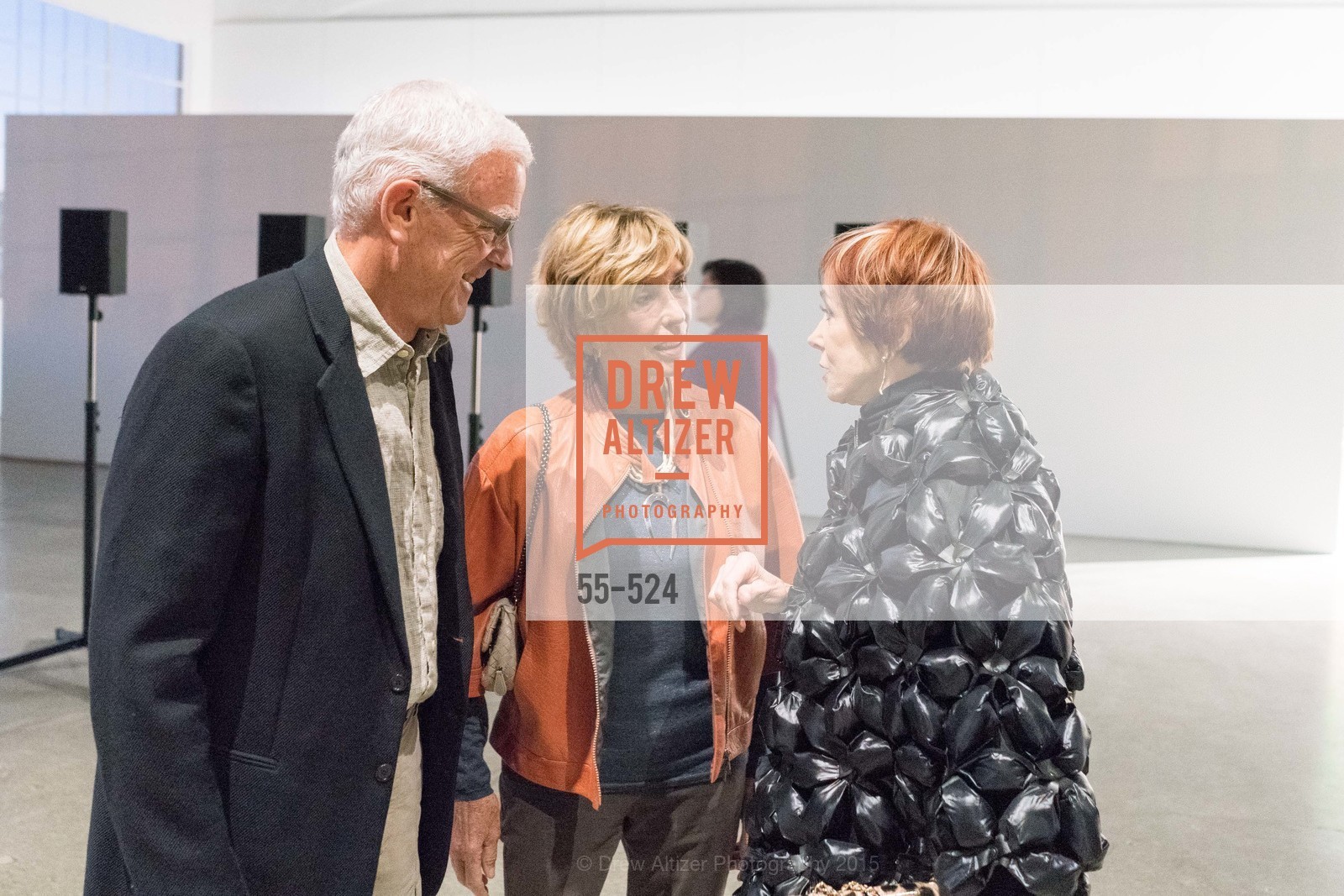 Andrew Pilara, Mary Pilara, Norah Stone, The Forty Part Motet Evening Preview Celebration, Fort Mason Center, Building A. 2 Marina Blvd, November 12th, 2015,Drew Altizer, Drew Altizer Photography, full-service agency, private events, San Francisco photographer, photographer california
