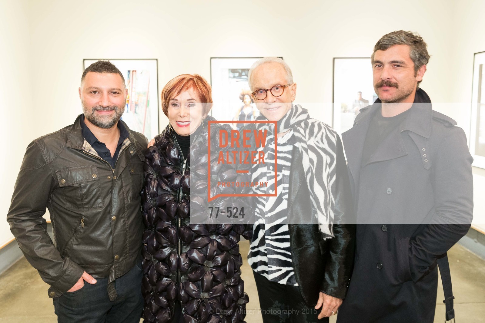 Michael Reynolds, Norah Stone, Norman Stone, Douglas Freidman, The Forty Part Motet Evening Preview Celebration, Fort Mason Center, Building A. 2 Marina Blvd, November 12th, 2015,Drew Altizer, Drew Altizer Photography, full-service agency, private events, San Francisco photographer, photographer california