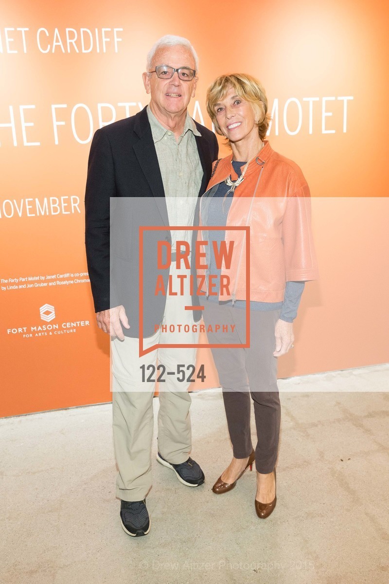 Andrew Pilara, Mary Pilara, The Forty Part Motet Evening Preview Celebration, Fort Mason Center, Building A. 2 Marina Blvd, November 12th, 2015,Drew Altizer, Drew Altizer Photography, full-service agency, private events, San Francisco photographer, photographer california