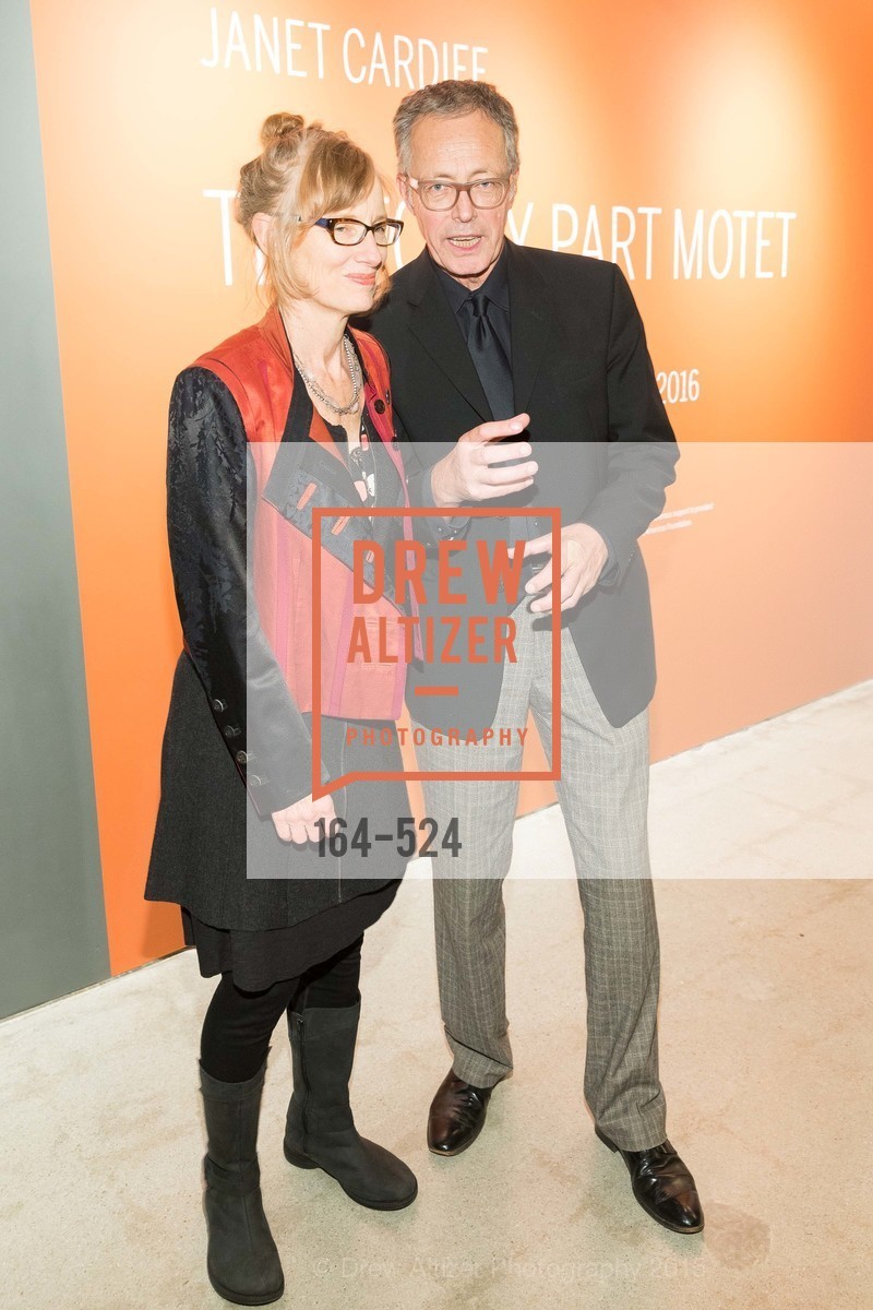 Janet Cardiff, Rudolf Frieling, The Forty Part Motet Evening Preview Celebration, Fort Mason Center, Building A. 2 Marina Blvd, November 12th, 2015,Drew Altizer, Drew Altizer Photography, full-service agency, private events, San Francisco photographer, photographer california