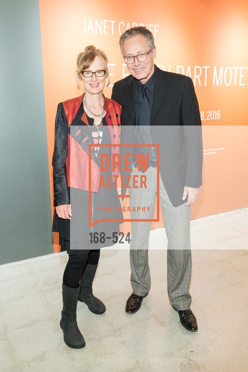 Janet Cardiff, Rudolf Frieling, The Forty Part Motet Evening Preview Celebration, Fort Mason Center, Building A. 2 Marina Blvd, November 12th, 2015,Drew Altizer, Drew Altizer Photography, full-service agency, private events, San Francisco photographer, photographer california