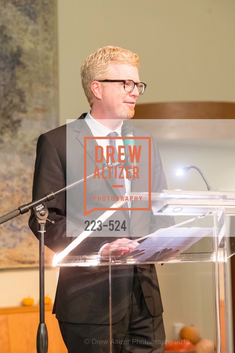 Rich Hillis, The Forty Part Motet Evening Preview Celebration, Fort Mason Center, Building A. 2 Marina Blvd, November 12th, 2015,Drew Altizer, Drew Altizer Photography, full-service agency, private events, San Francisco photographer, photographer california
