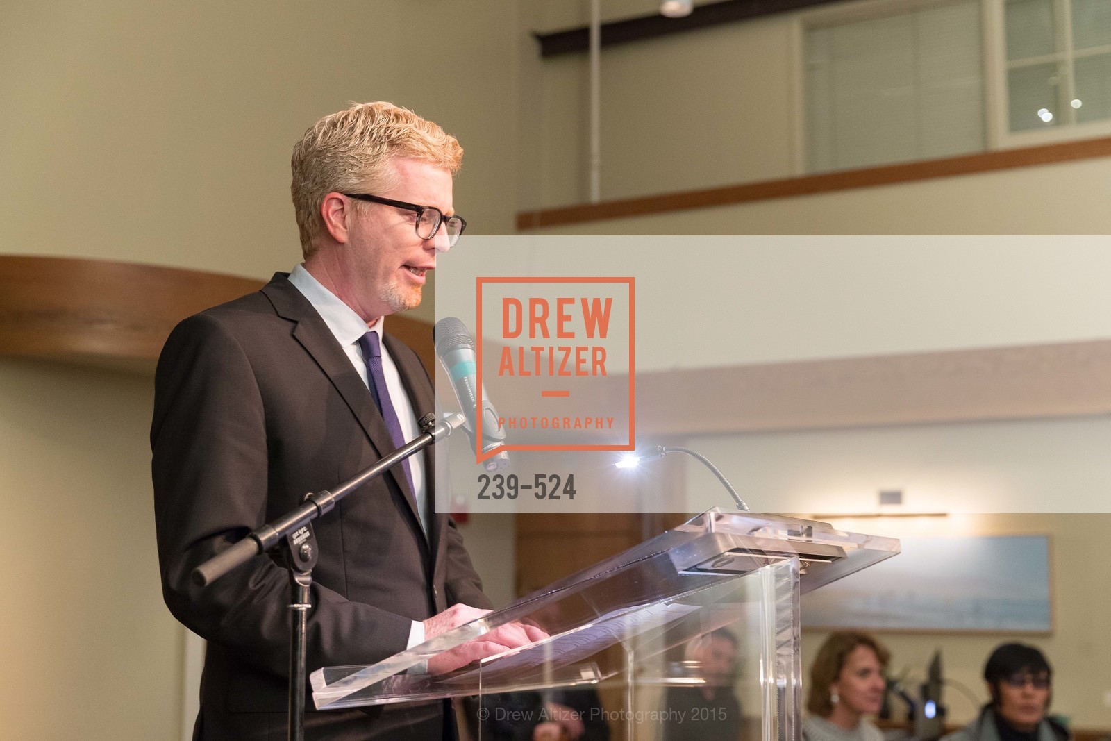 Rich Hillis, The Forty Part Motet Evening Preview Celebration, Fort Mason Center, Building A. 2 Marina Blvd, November 12th, 2015,Drew Altizer, Drew Altizer Photography, full-service agency, private events, San Francisco photographer, photographer california