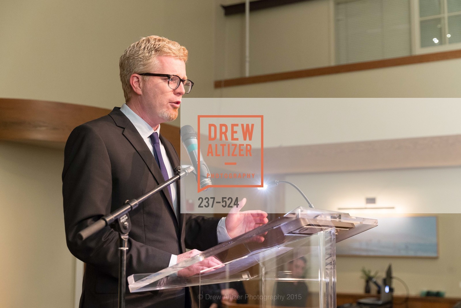 Rich Hillis, The Forty Part Motet Evening Preview Celebration, Fort Mason Center, Building A. 2 Marina Blvd, November 12th, 2015,Drew Altizer, Drew Altizer Photography, full-service agency, private events, San Francisco photographer, photographer california