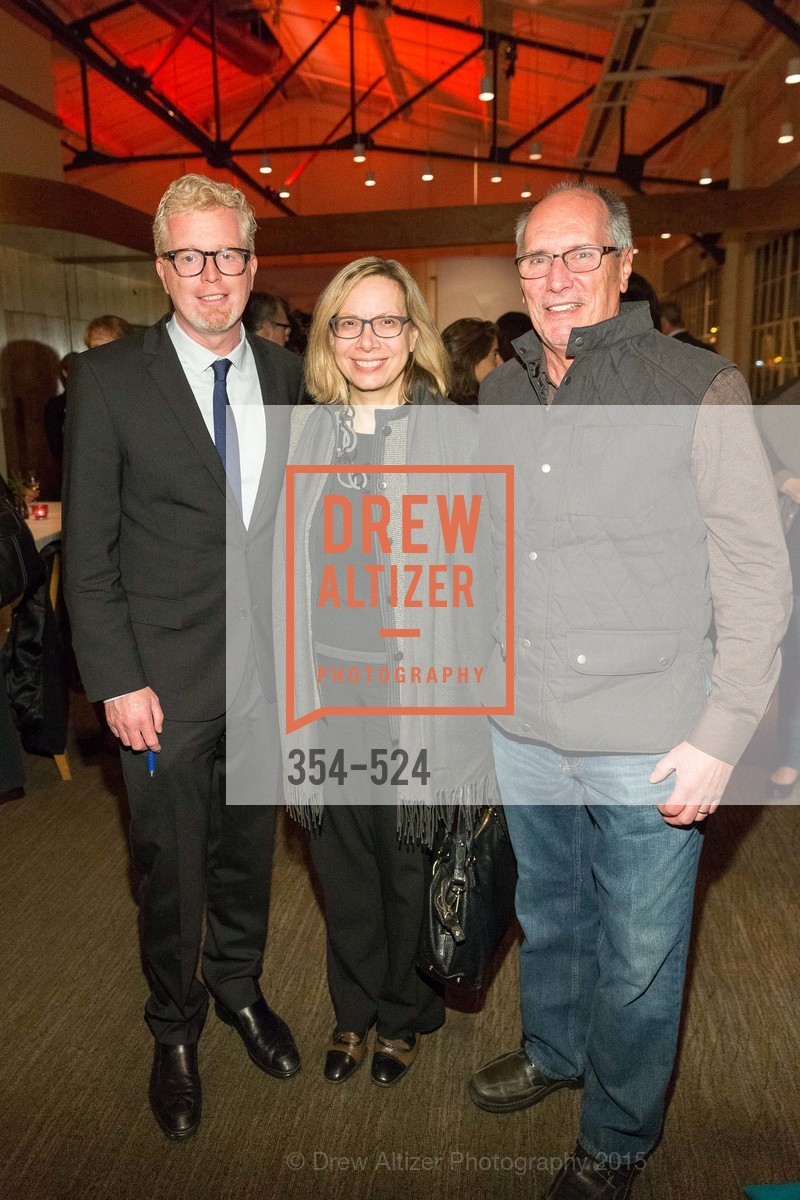 Rich Hillis, Janet Alberti, Fred Schneider, The Forty Part Motet Evening Preview Celebration, Fort Mason Center, Building A. 2 Marina Blvd, November 12th, 2015
