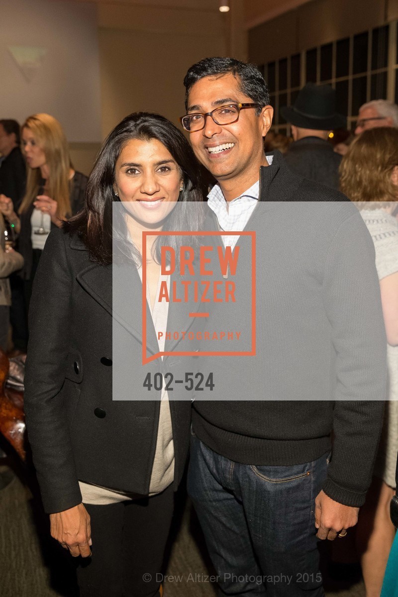 Alka Agrawal, Ravin Agrawal, The Forty Part Motet Evening Preview Celebration, Fort Mason Center, Building A. 2 Marina Blvd, November 12th, 2015,Drew Altizer, Drew Altizer Photography, full-service event agency, private events, San Francisco photographer, photographer California