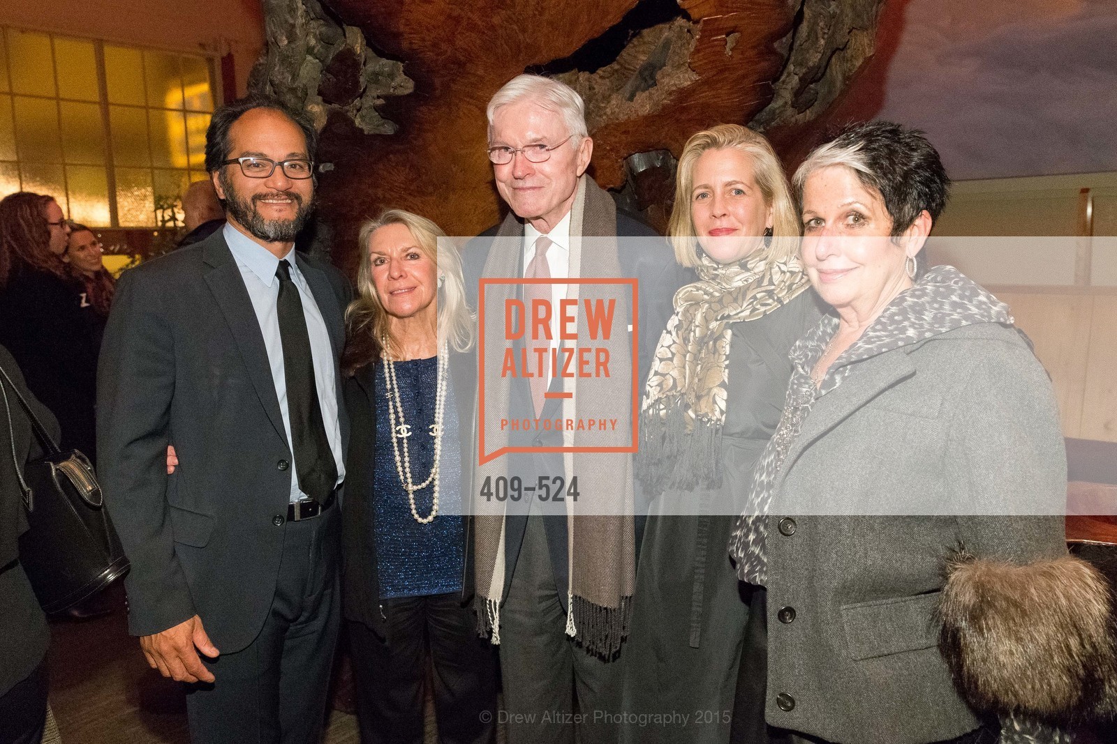 Rene De Guzman, Karen Bruehl, Dennis Holahan, Karen Kubin, The Forty Part Motet Evening Preview Celebration, Fort Mason Center, Building A. 2 Marina Blvd, November 12th, 2015,Drew Altizer, Drew Altizer Photography, full-service agency, private events, San Francisco photographer, photographer california