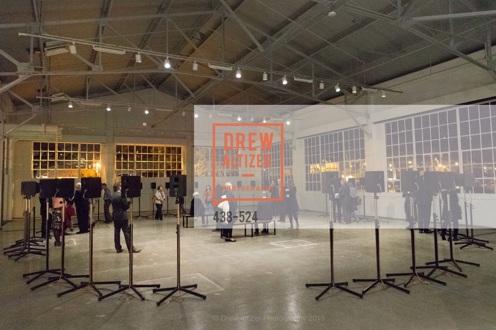 Atmosphere, The Forty Part Motet Evening Preview Celebration, Fort Mason Center, Building A. 2 Marina Blvd, November 12th, 2015,Drew Altizer, Drew Altizer Photography, full-service agency, private events, San Francisco photographer, photographer california