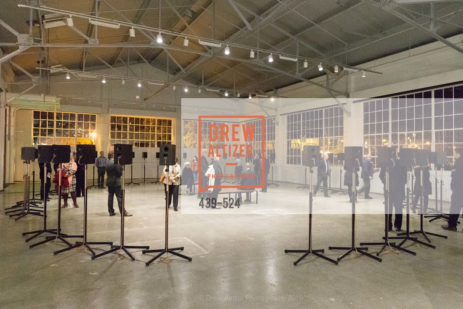 Atmosphere, The Forty Part Motet Evening Preview Celebration, Fort Mason Center, Building A. 2 Marina Blvd, November 12th, 2015,Drew Altizer, Drew Altizer Photography, full-service agency, private events, San Francisco photographer, photographer california