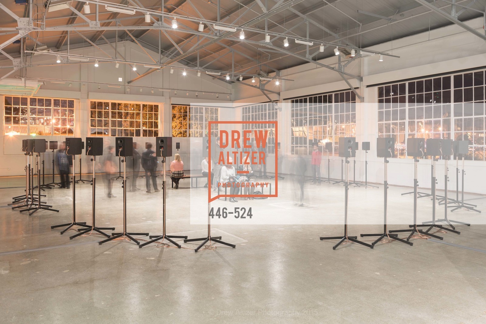 Atmosphere, The Forty Part Motet Evening Preview Celebration, Fort Mason Center, Building A. 2 Marina Blvd, November 12th, 2015,Drew Altizer, Drew Altizer Photography, full-service agency, private events, San Francisco photographer, photographer california
