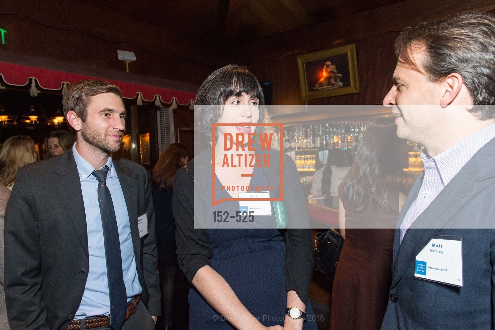 Tori Lanterman, Matt Mocahry, Human Rights Watch Voices for Justice, Bimbo's. Bimbo's, . 2525 Van Ness St, November 12th, 2015, Photo #152-525 Tori Lanterman, Matt Mocahry, Photo #152-525