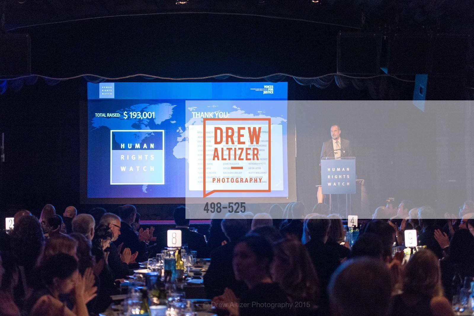 Peter Bouckaert, Human Rights Watch Voices for Justice, Bimbo's. 2525 Van Ness St, November 12th, 2015,Drew Altizer, Drew Altizer Photography, full-service agency, private events, San Francisco photographer, photographer california