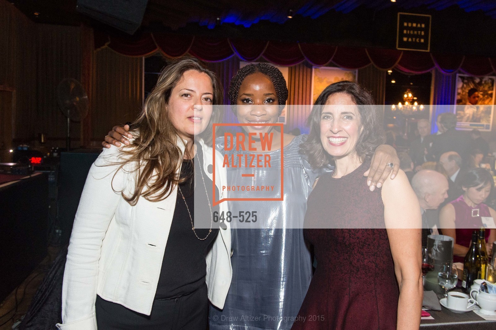 Tina Roman, Edna Togba, Darian Swig, Human Rights Watch Voices for Justice, Bimbo's. 2525 Van Ness St, November 12th, 2015,Drew Altizer, Drew Altizer Photography, full-service agency, private events, San Francisco photographer, photographer california