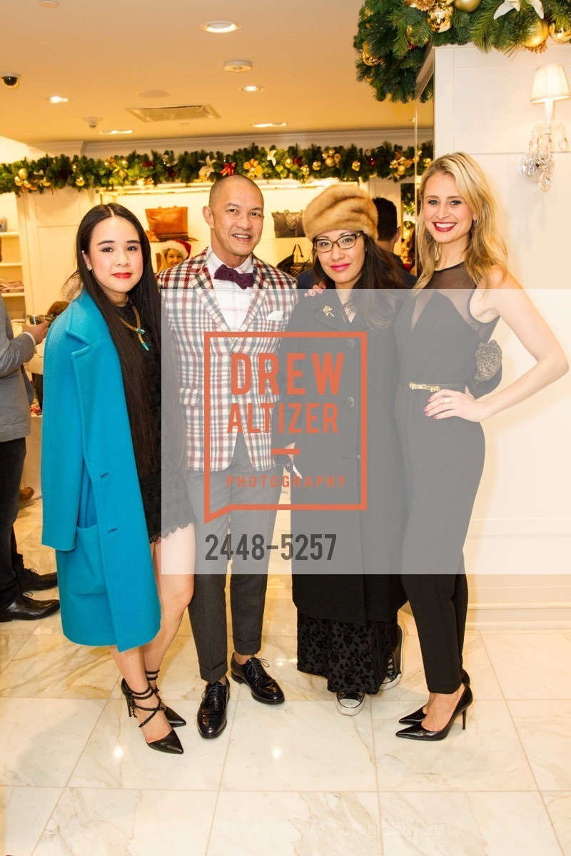 Khuyen Do, Troy Anicete, Cynthia Riddell, Marissa Mornick, BROOKS BROTHERS' Holiday Celebration Benefitting St. Jude Children's Research Hospital, US, December 10th, 2013, Photo #2448-5257 Khuyen Do, Troy Anicete, Cynthia Riddell, Marissa Mornick, Photo #2448-5257
