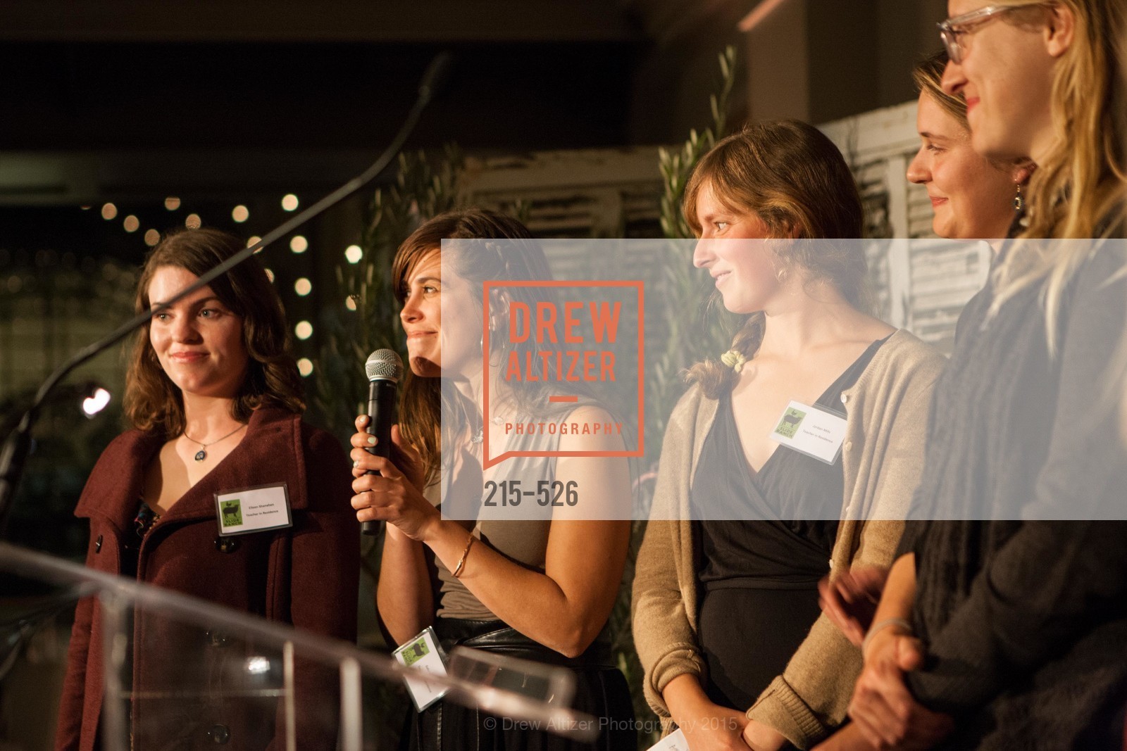 Eileen Shanahan, Gabrielle Baird, Jordan Mills, Ali Boochever, Reesha Katcher, Slide Ranch Silver Trowel Awards Dinner & Fundraiser, San Francisco Ferry Building. 2525 Van Ness St, November 12th, 2015,Drew Altizer, Drew Altizer Photography, full-service agency, private events, San Francisco photographer, photographer california