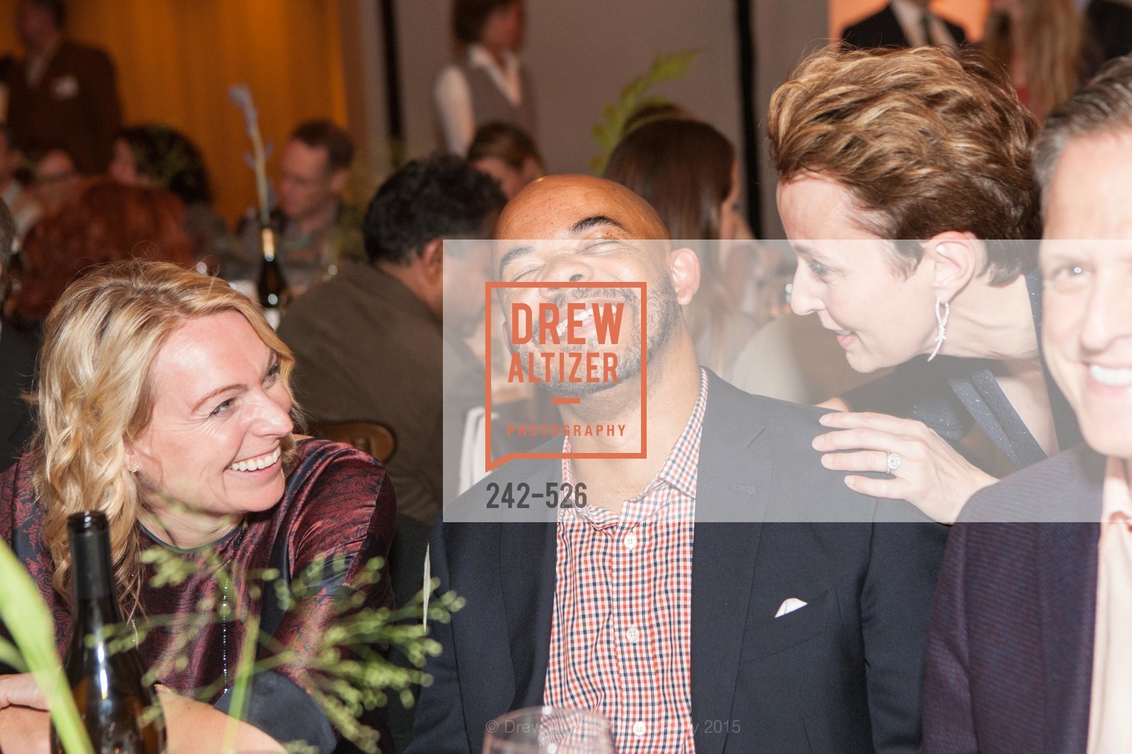 Sofie Dolan, David Ibnale, Suzette Clarke, Slide Ranch Silver Trowel Awards Dinner & Fundraiser, San Francisco Ferry Building. 2525 Van Ness St, November 12th, 2015, Photo #242-526 Sofie Dolan, David Ibnale, Suzette Clarke, Photo #242-526