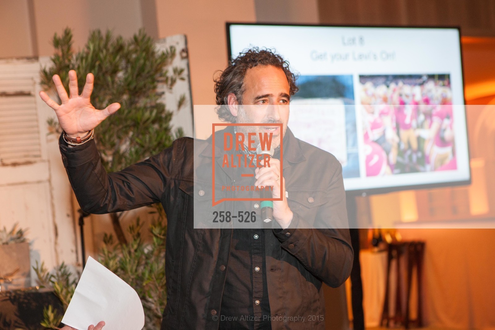 James Curleigh, Slide Ranch Silver Trowel Awards Dinner & Fundraiser, San Francisco Ferry Building. 2525 Van Ness St, November 12th, 2015