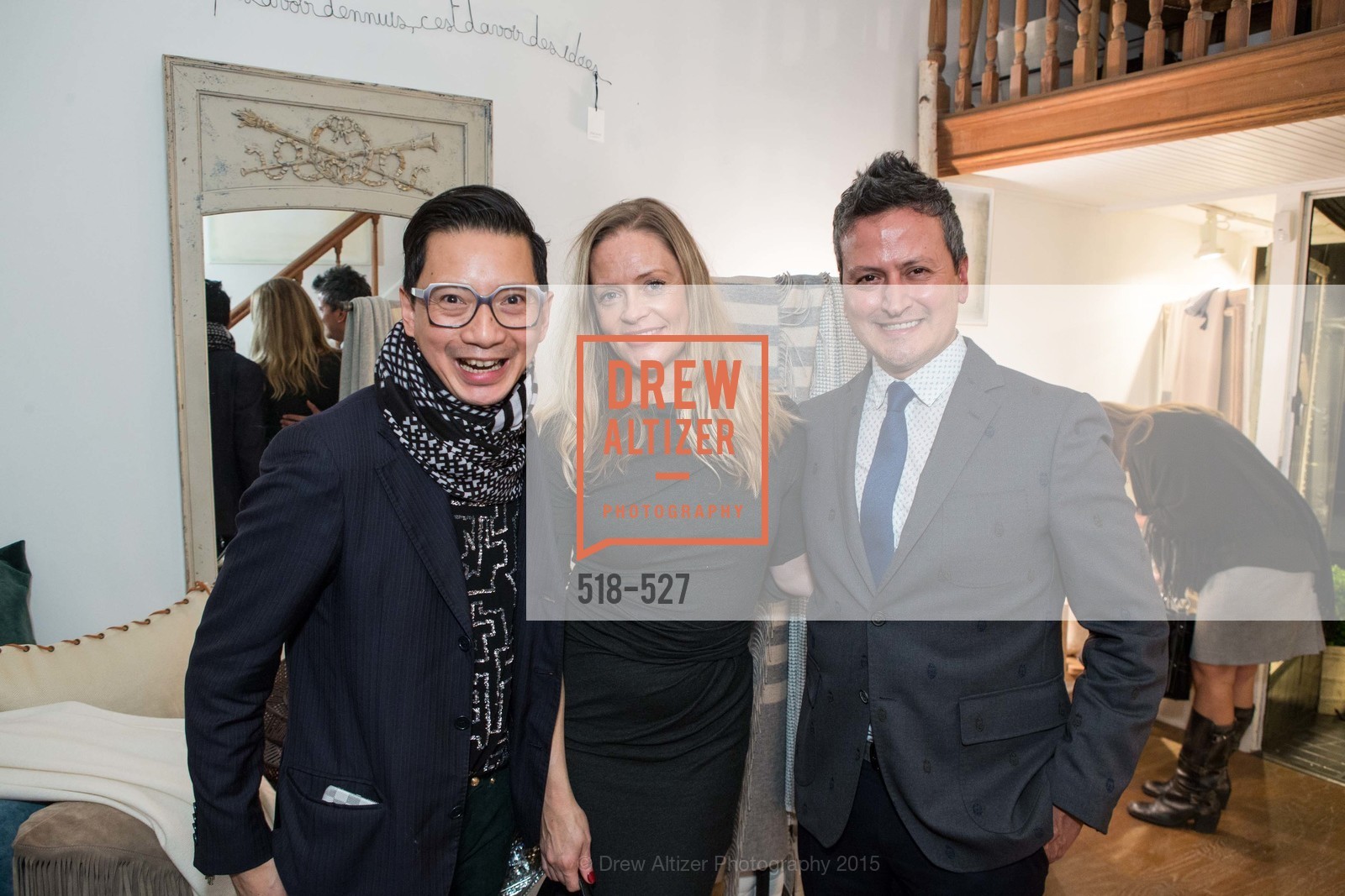 Lorence Manansala, Maria Gistarand, Edward Teran, Parisian Design Showcase: Maison et Objet preview, Jessie Black Boutique. 3252 Sacramento St, November 12th, 2015,Drew Altizer, Drew Altizer Photography, full-service agency, private events, San Francisco photographer, photographer california