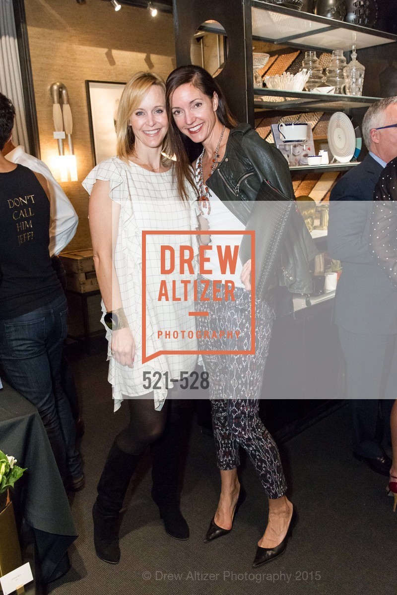 Kristen Evans, Susan Greenleaf, Jay Jeffers for Arteriors Launch, Jay Jeffers - The Store. 1035 Post St, November 12th, 2015