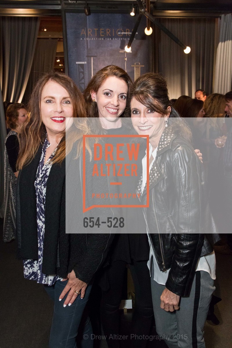 Laura Ziffer, Beth Foley, Dhelia McBrinn, Jay Jeffers for Arteriors Launch, Jay Jeffers - The Store. 1035 Post St, November 12th, 2015, Photo #654-528 Laura Ziffer, Beth Foley, Dhelia McBrinn, Photo #654-528