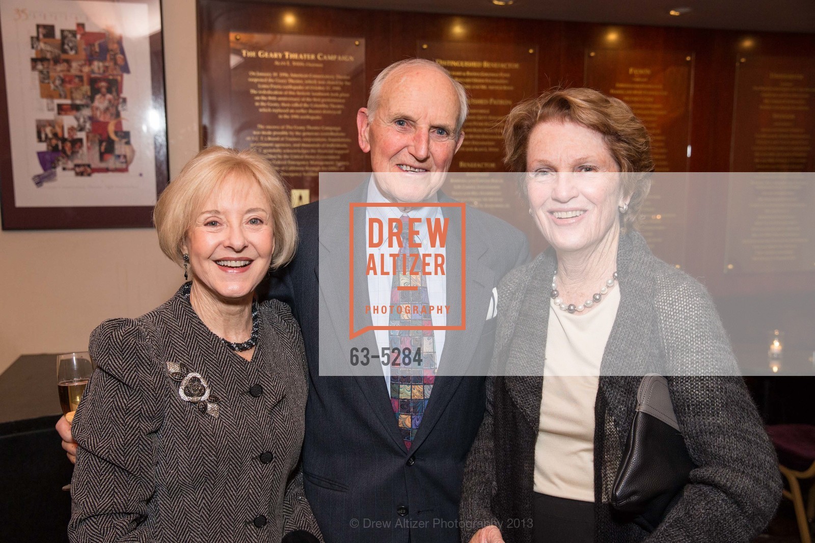 Mary Metz, Gene Metz, Sally Rosenblatt, A.C.T. Producer Circle Dinner 2013, US, February 13th, 2013, Photo #63-5284 Mary Metz, Gene Metz, Sally Rosenblatt, Photo #63-5284