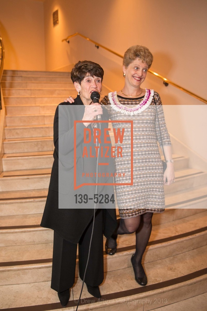 Frannie Fleishhacker, Carey Perloff, A.C.T. Producer Circle Dinner 2013, US, February 13th, 2013, Photo #139-5284 Frannie Fleishhacker, Carey Perloff, Photo #139-5284