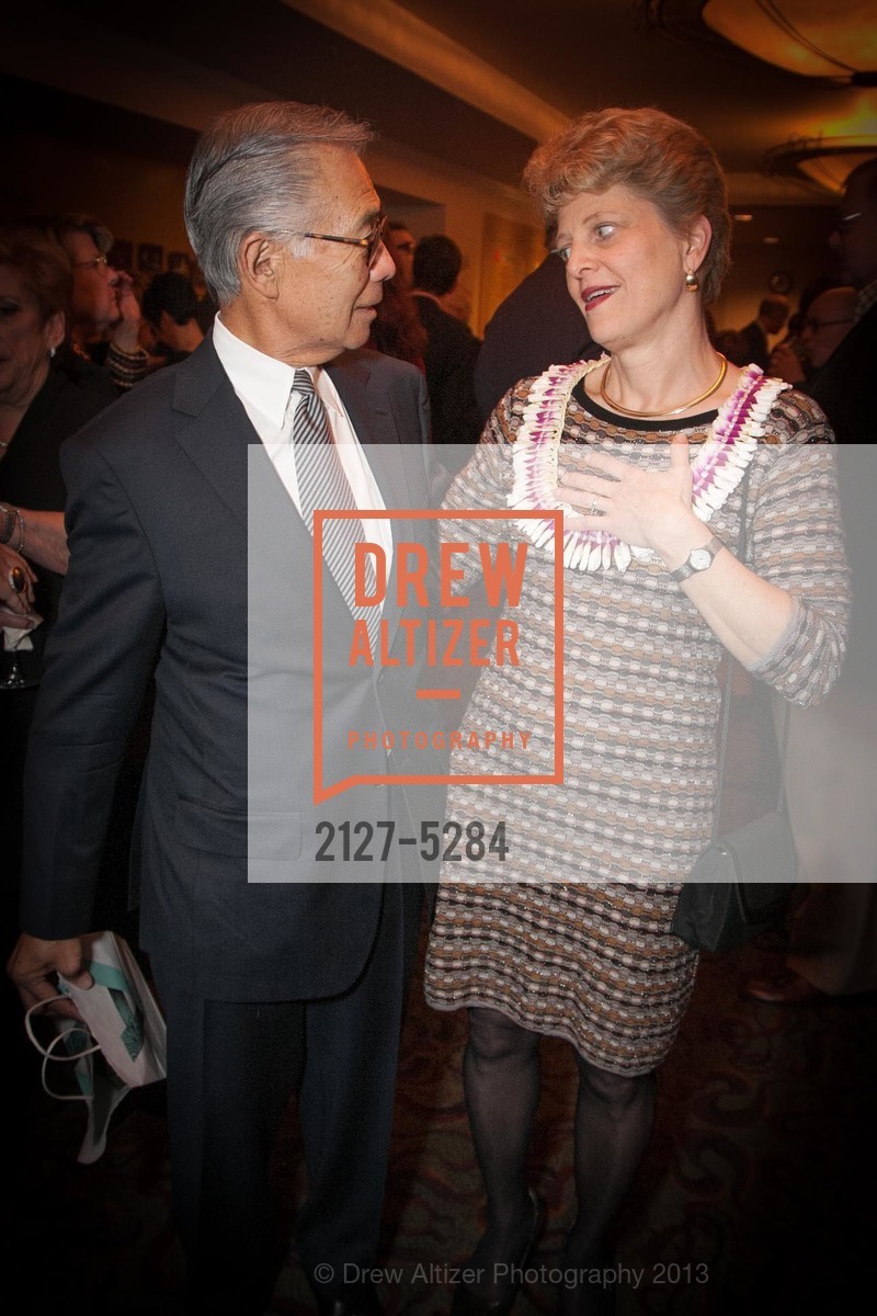 Dale Ikeda, Carey Perloff, A.C.T. Producer Circle Dinner 2013, US, February 13th, 2013, Photo #2127-5284 Dale Ikeda, Carey Perloff, Photo #2127-5284