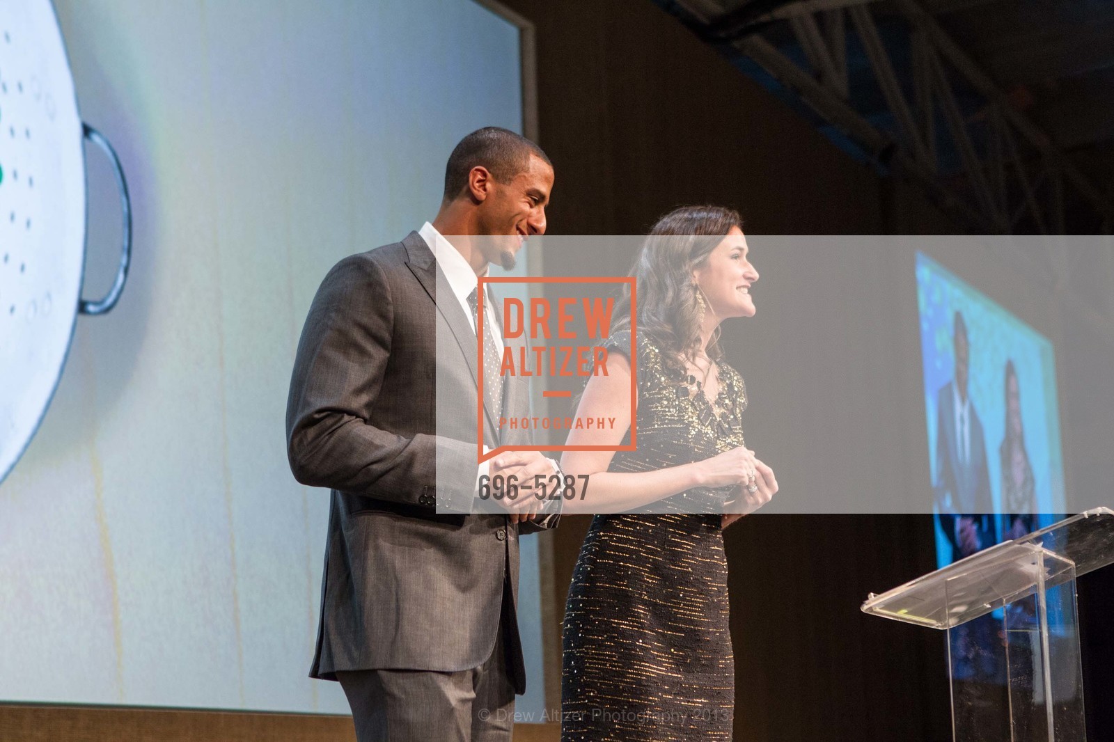 Colin Kaepernick, Lydia Fenet, TIPPING POINT Benefit 2013, US, May 2nd, 2013, Photo #696-5287 Colin Kaepernick, Lydia Fenet, Photo #696-5287
