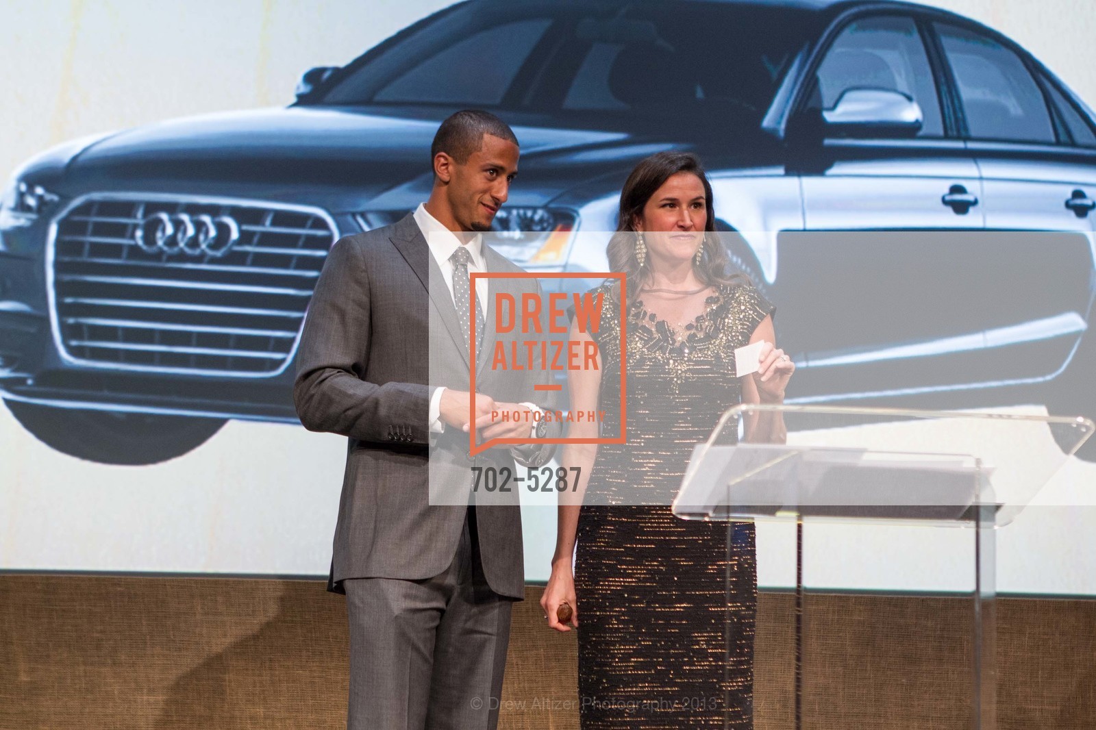 Colin Kaepernick, Lydia Fenet, TIPPING POINT Benefit 2013, US, May 2nd, 2013, Photo #702-5287 Colin Kaepernick, Lydia Fenet, Photo #702-5287