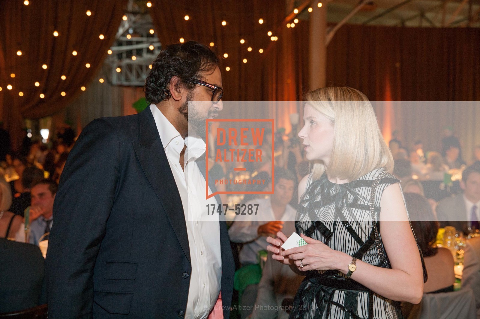 Hosain Rahma, Marissa Mayer, TIPPING POINT Benefit 2013, US, May 2nd, 2013, Photo #1747-5287 Hosain Rahma, Marissa Mayer, Photo #1747-5287