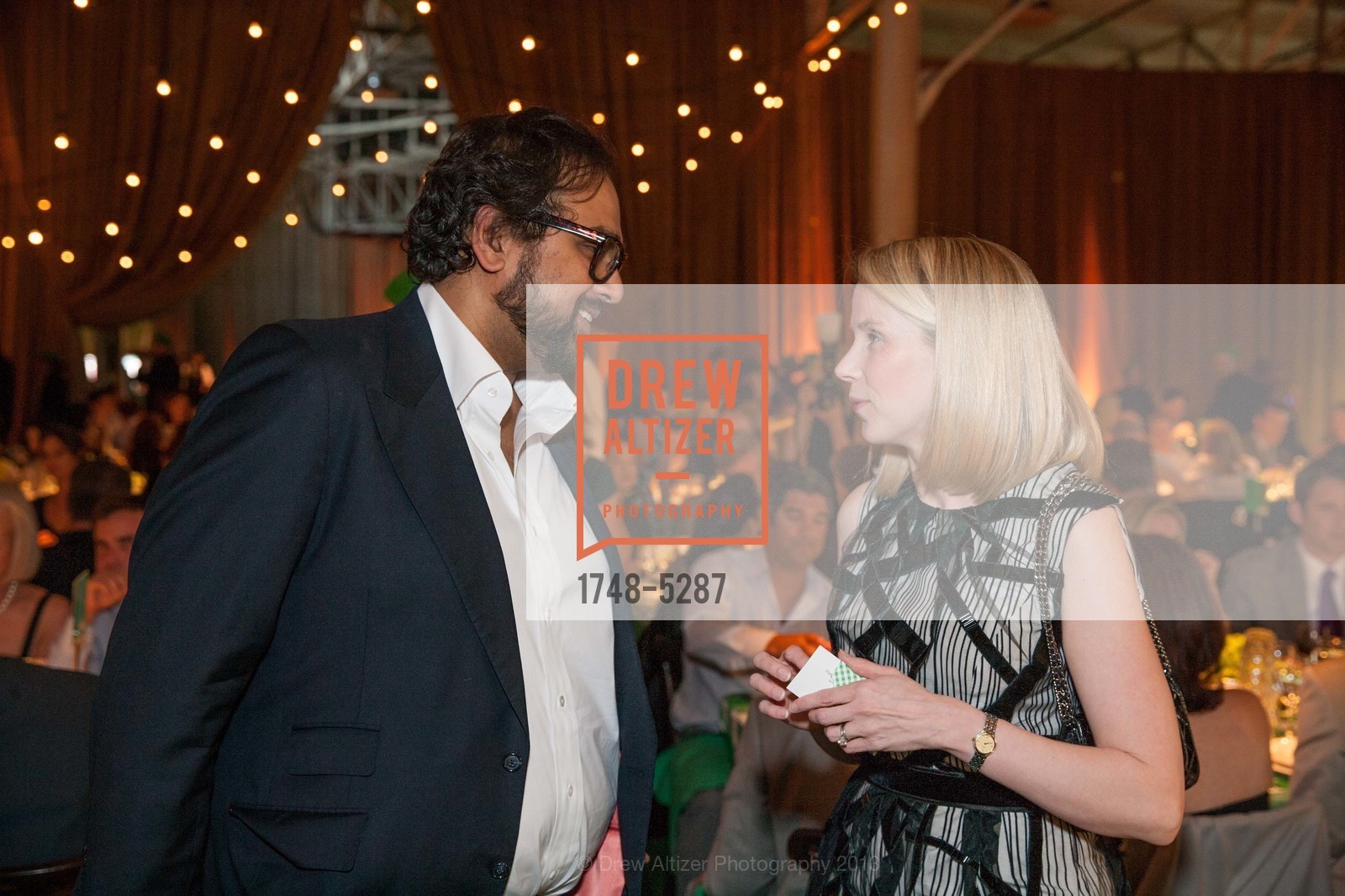 Hosain Rahma, Marissa Mayer, TIPPING POINT Benefit 2013, US, May 2nd, 2013, Photo #1748-5287 Hosain Rahma, Marissa Mayer, Photo #1748-5287