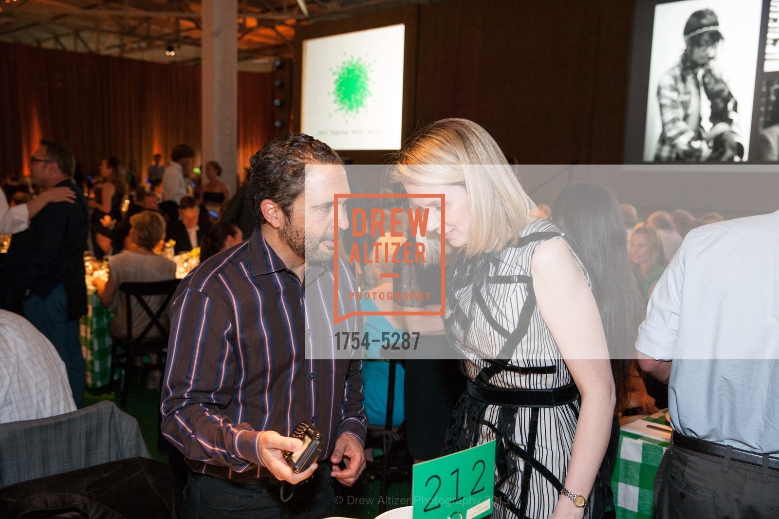 Zem Joaquin, Marissa Mayer, TIPPING POINT Benefit 2013, US, May 2nd, 2013, Photo #1754-5287 Zem Joaquin, Marissa Mayer, Photo #1754-5287