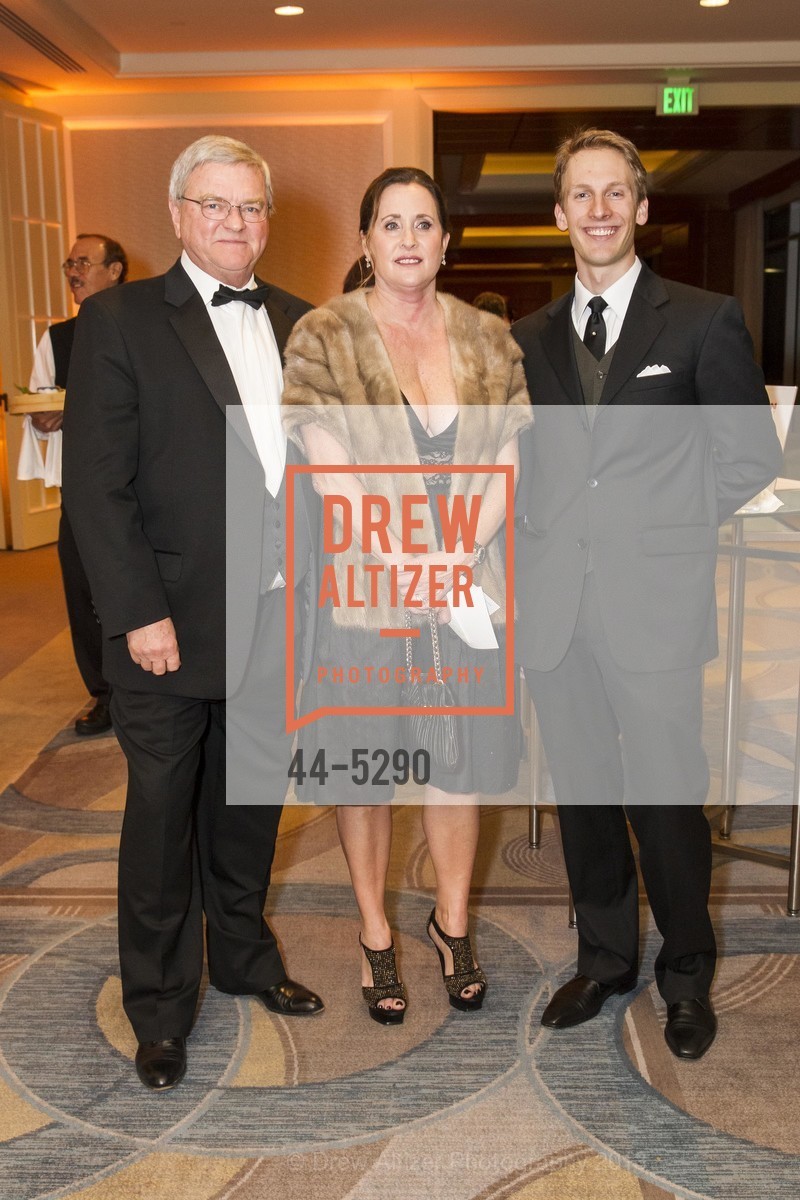 Robert Challey, Sheila Challey, Aaron Thayer, SMUIN GALA: Fly Me to the Moon 2013, US, January 26th, 2013, Photo #44-5290 Robert Challey, Sheila Challey, Aaron Thayer, Photo #44-5290
