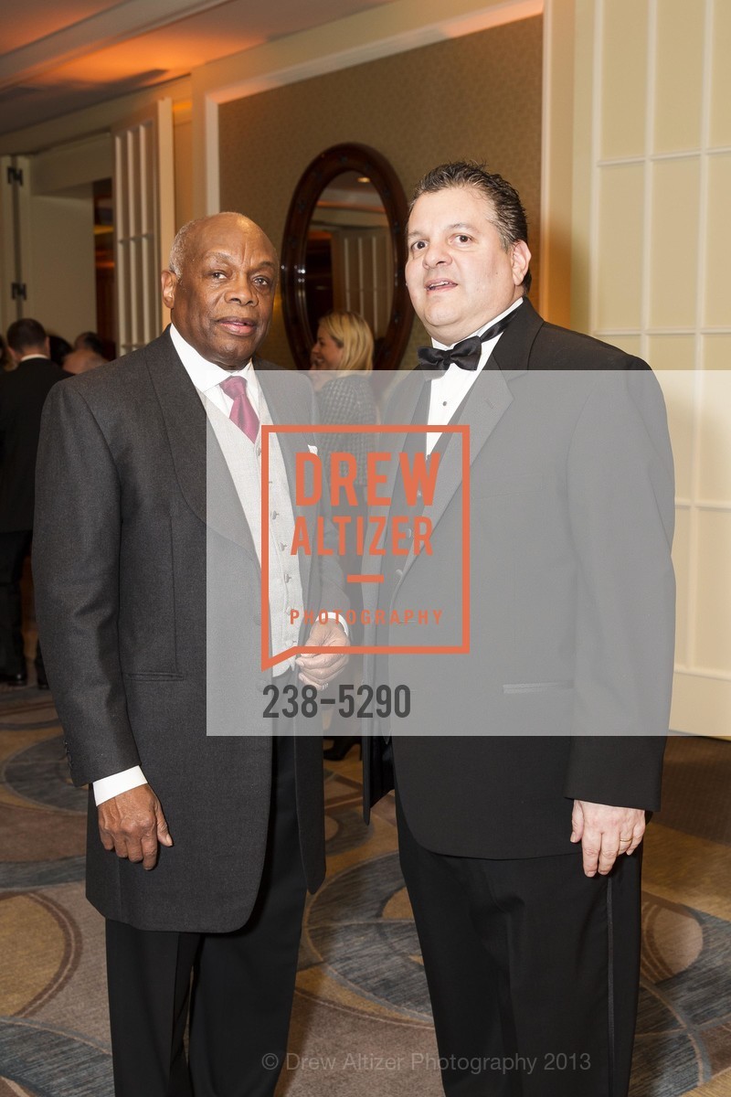 Willie Brown, John Konstin, SMUIN GALA: Fly Me to the Moon 2013, US, January 26th, 2013, Photo #238-5290 Willie Brown, John Konstin, Photo #238-5290