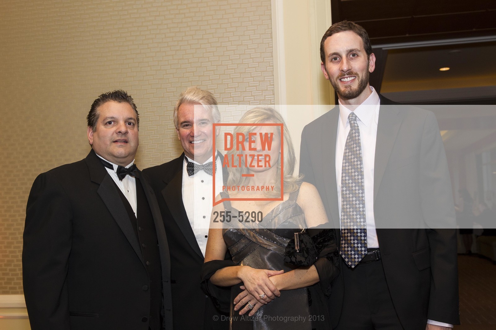 John Konstin, George Gascon, Fabiola Gascon, Supervisor Scott Wiener, SMUIN GALA: Fly Me to the Moon 2013, US, January 26th, 2013, Photo #255-5290 John Konstin, George Gascon, Fabiola Gascon, Supervisor Scott Wiener, Photo #255-5290