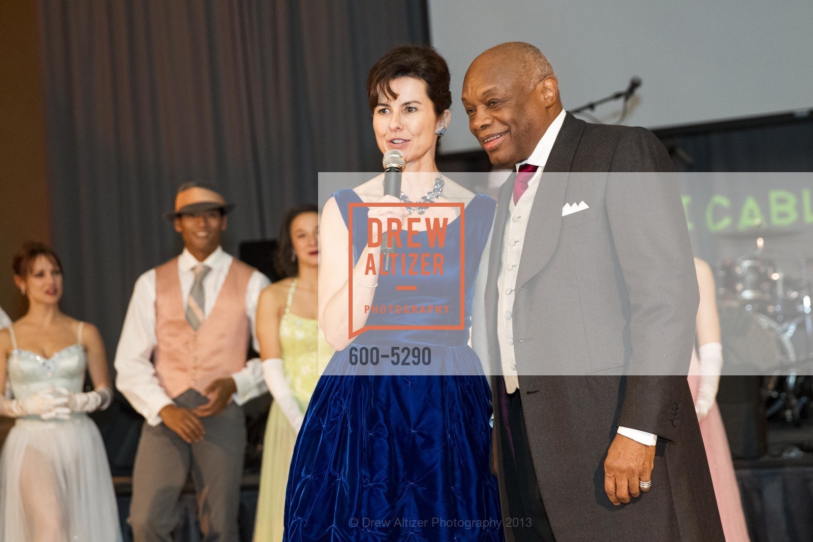 Celia Fushelli, Willie Brown, SMUIN GALA: Fly Me to the Moon 2013, US, January 26th, 2013, Photo #600-5290 Celia Fushelli, Willie Brown, Photo #600-5290