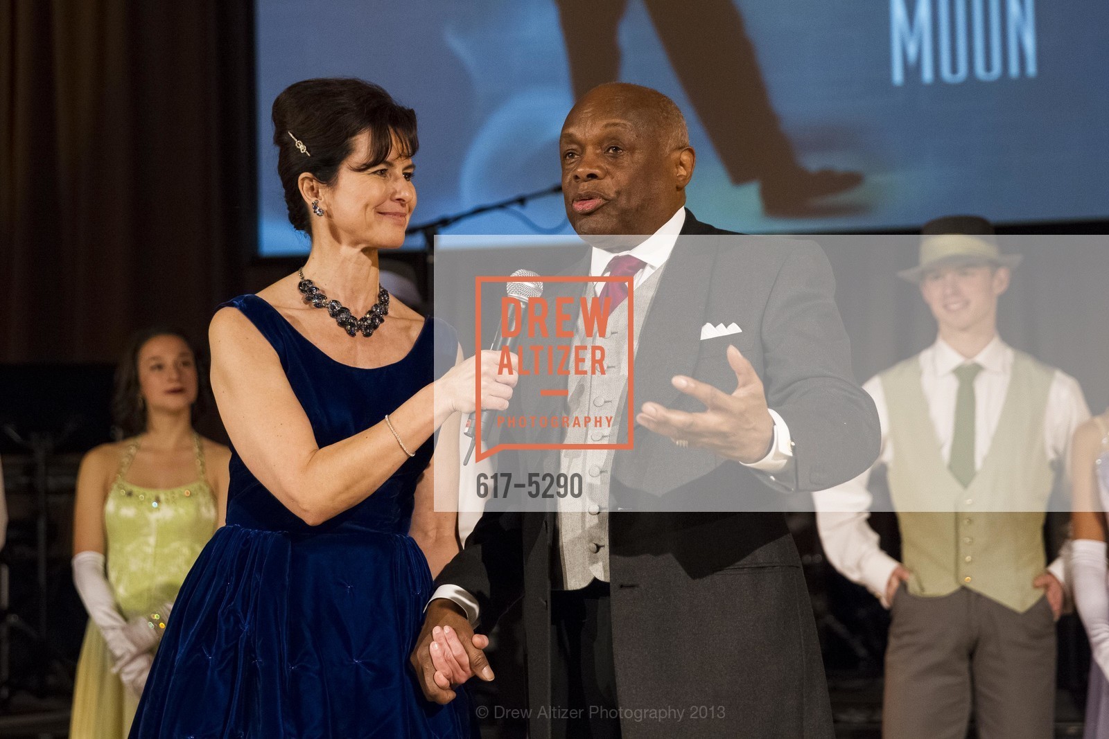 Celia Fushelli, Willie Brown, SMUIN GALA: Fly Me to the Moon 2013, US, January 26th, 2013, Photo #617-5290 Celia Fushelli, Willie Brown, Photo #617-5290