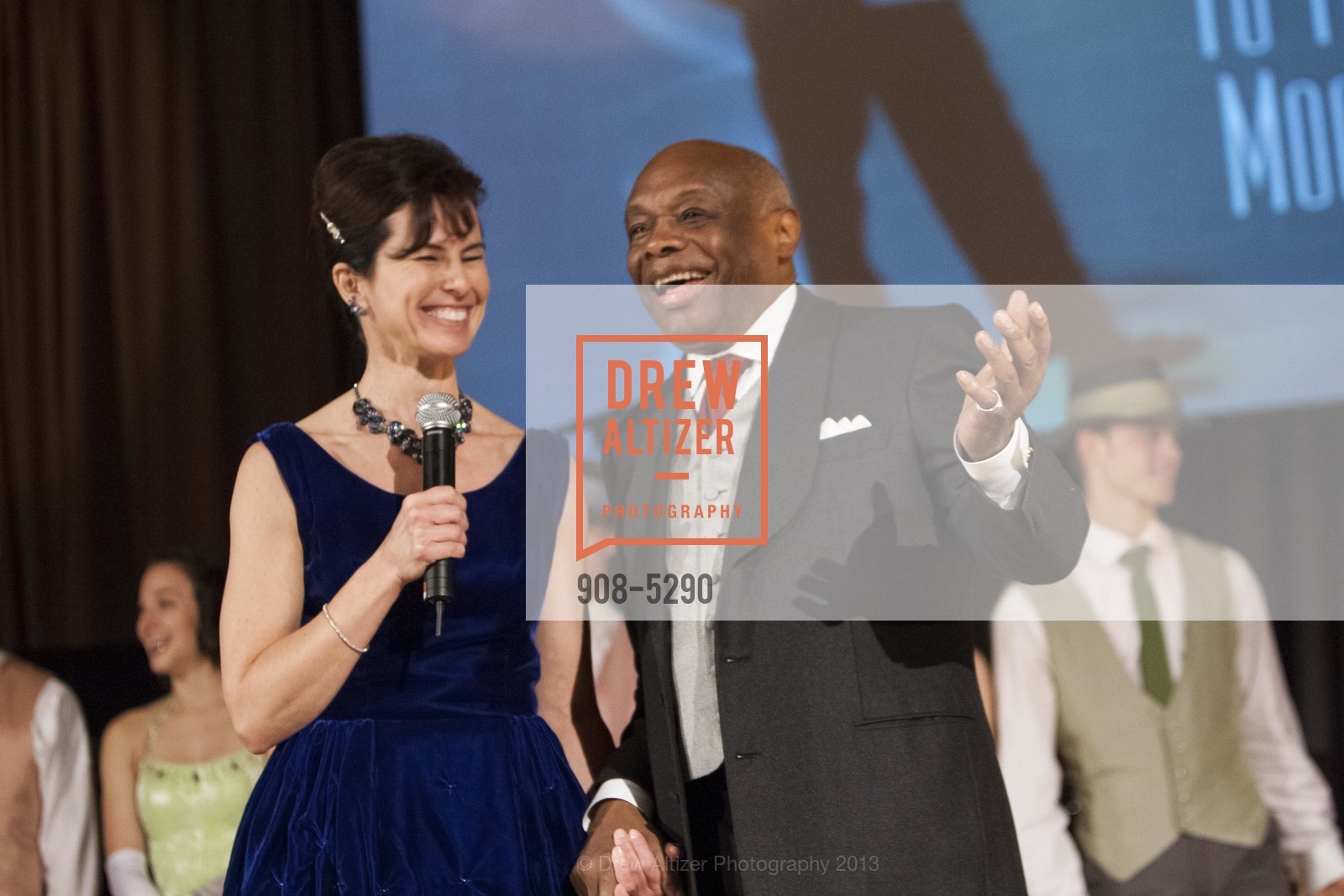 Celia Fushelli, Willie Brown, SMUIN GALA: Fly Me to the Moon 2013, US, January 26th, 2013, Photo #908-5290 Celia Fushelli, Willie Brown, Photo #908-5290